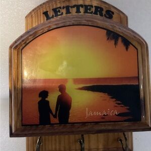 Tropical Sunset Wall Hook Organizer